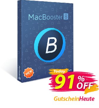MacBooster 8 PRO - 1 Mac  Gutschein 90% OFF MacBooster 8 PRO (1 Mac), verified Aktion: Dreaded discount code of MacBooster 8 PRO (1 Mac), tested & approved