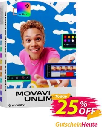 Movavi Unlimited discount coupon 20% OFF Movavi Unlimited 1-year, verified - Excellent promo code of Movavi Unlimited 1-year, tested & approved