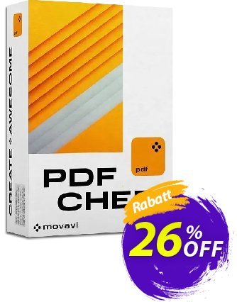 PDFChef by Movavi (1 year) discount coupon Movavi PDF Editor – Annual Subscription stirring discount code 2024 - stirring discount code of Movavi PDF Editor – Annual Subscription 2024