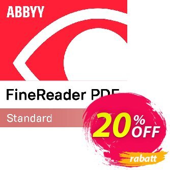 ABBYY FineReader PDF 16 Standard Upgrade discount coupon 20% OFF ABBYY FineReader PDF 16 Standard Upgrade, verified - Marvelous discounts code of ABBYY FineReader PDF 16 Standard Upgrade, tested & approved