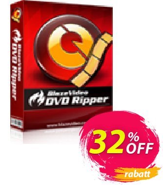 BlazeVideo DVD Ripper discount coupon Holiday Discount: $12 OFF - special discount code of BlazeVideo DVD Ripper 2024