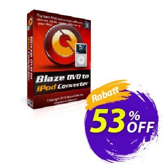 BlazeVideo DVD to iPod Converter Coupon, discount Save 50% Off. Promotion: awful deals code of BlazeVideo DVD to iPod Converter 2024