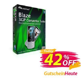 BlazeVideo 3GP Converter Suite Gutschein Save 42% Off Aktion: awesome discount code of BlazeVideo 3GP Converter Suite 2024