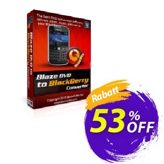 BlazeVideo DVD to BlackBerry Converter Coupon, discount Save 50% Off. Promotion: imposing deals code of BlazeVideo DVD to BlackBerry Converter 2024