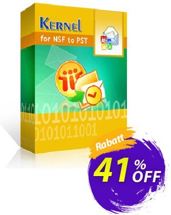 Kernel for Lotus Notes to Outlook (250 NSF Files) Coupon, discount 30% OFF Kernel for Lotus Notes to Outlook (250 NSF Files), verified. Promotion: Staggering deals code of Kernel for Lotus Notes to Outlook (250 NSF Files), tested & approved
