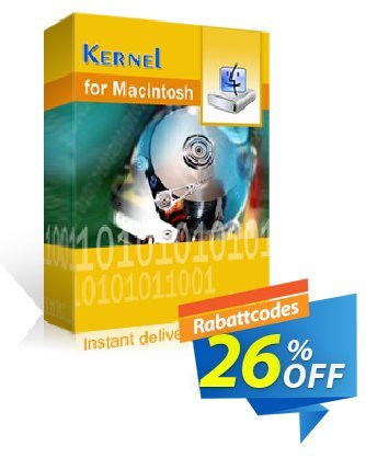 Kernel for Mac Data Recovery discount coupon Kernel Recovery for Macintosh - Home License wonderful discounts code 2024 - wonderful discounts code of Kernel Recovery for Macintosh - Home License 2024
