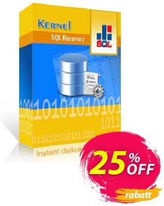 Kernel for SQL Recovery - Technician License  Gutschein Kernel Recovery for SQL - Technician License excellent promo code 2024 Aktion: excellent promo code of Kernel Recovery for SQL - Technician License 2024