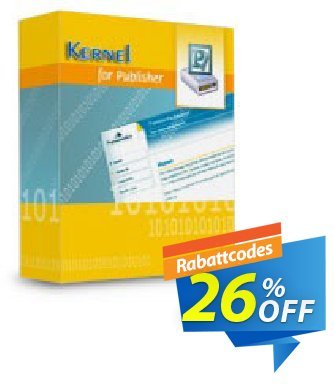 Kernel for Publisher Recovery discount coupon Kernel Recovery for Publisher - Home License amazing offer code 2024 - amazing offer code of Kernel Recovery for Publisher - Home License 2024