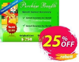 Novell Server Recovery - Technician License discount coupon Novell Server Recovery - Technician License special sales code 2024 - special sales code of Novell Server Recovery - Technician License 2024