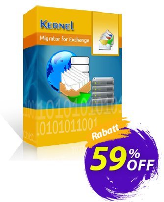 Kernel Migrator for Exchange Express (100 Mailboxes) Coupon, discount Kernel Migrator for Exchange - Express Edition (1 - 100 Mailboxes) Awful deals code 2024. Promotion: Awful deals code of Kernel Migrator for Exchange - Express Edition (1 - 100 Mailboxes) 2024