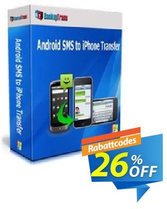 Backuptrans Android SMS to iPhone Transfer (Family Edition) discount coupon Backuptrans Android SMS to iPhone Transfer (Family Edition) staggering promo code 2024 - stunning discount code of Backuptrans Android SMS to iPhone Transfer (Family Edition) 2024