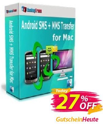Backuptrans Android SMS + MMS Transfer for Mac (Family Edition) discount coupon Holiday Deals - wondrous discount code of Backuptrans Android SMS + MMS Transfer for Mac (Family Edition) 2024