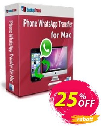 Backuptrans iPhone WhatsApp Transfer for Mac (Family Edition) discount coupon Backuptrans iPhone WhatsApp Transfer for Mac (Family Edition) super promo code 2024 - amazing discount code of Backuptrans iPhone WhatsApp Transfer for Mac (Family Edition) 2024
