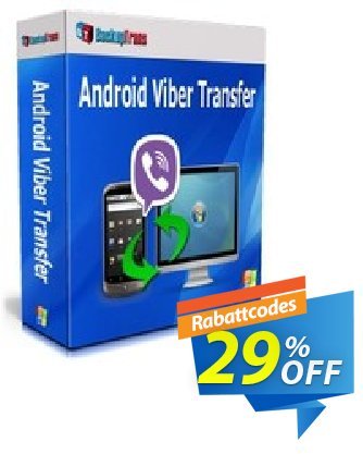 Backuptrans Android Viber Transfer discount coupon Backuptrans Android Viber Transfer (Personal Edition) hottest discount code 2024 - big offer code of Backuptrans Android Viber Transfer (Personal Edition) 2024