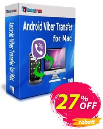 Backuptrans Android Viber Transfer for Mac discount coupon Backuptrans Android Viber Transfer for Mac (Personal Edition) awesome promotions code 2024 - exclusive discounts code of Backuptrans Android Viber Transfer for Mac (Personal Edition) 2024
