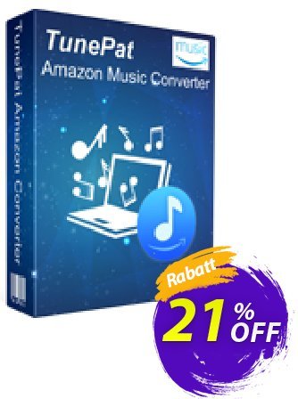 TunePat Amazon Music Converter Coupon, discount TunePat Amazon Music Converter for Windows excellent offer code 2024. Promotion: excellent offer code of TunePat Amazon Music Converter for Windows 2024
