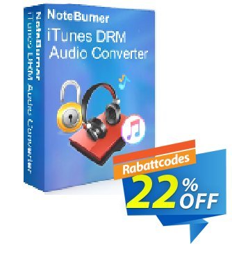 NoteBurner iTunes DRM Audio Converter for Mac Gutschein NoteBurner iTunes DRM Audio Converter for Mac imposing promo code 2024 Aktion: imposing promo code of NoteBurner iTunes DRM Audio Converter for Mac 2024