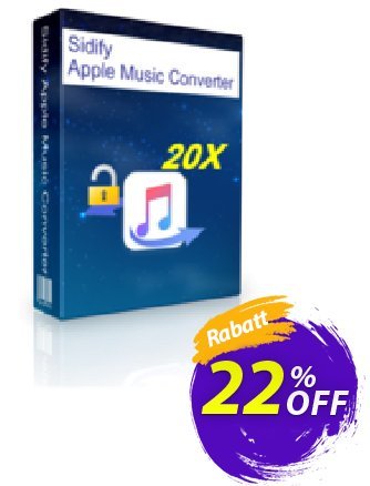 Sidify Apple Music Converter Coupon, discount Sidify Apple Music Converter for Windows wondrous promo code 2024. Promotion: wondrous promo code of Sidify Apple Music Converter for Windows 2024
