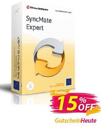 SyncMate Expert Unlimited Business License Coupon, discount 15% OFF SyncMate Expert Unlimited Business License, verified. Promotion: Staggering sales code of SyncMate Expert Unlimited Business License, tested & approved