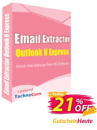 Email Extractor Outlook N Express Coupon, discount Christmas OFF. Promotion: impressive sales code of Email Extractor Outlook N Express 2024