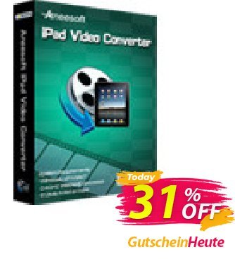 Aneesoft iPad Video Converter Coupon, discount Aneesoft iPad Video Converter stunning deals code 2024. Promotion: stunning deals code of Aneesoft iPad Video Converter 2024