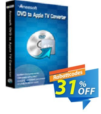 Aneesoft DVD to Apple TV Converter Gutschein Aneesoft DVD to Apple TV Converter exclusive promotions code 2024 Aktion: exclusive promotions code of Aneesoft DVD to Apple TV Converter 2024