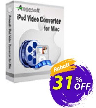 Aneesoft iPod Video Converter for Mac Coupon, discount Aneesoft iPod Video Converter for Mac special sales code 2024. Promotion: special sales code of Aneesoft iPod Video Converter for Mac 2024
