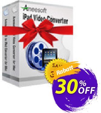 Aneesoft iPad Converter Suite for Mac Coupon, discount Aneesoft iPad Converter Suite for Mac formidable discount code 2024. Promotion: formidable discount code of Aneesoft iPad Converter Suite for Mac 2024