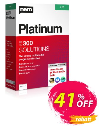 Nero Platinum Suite 7in1Förderung 30% Support - Subscription Products
