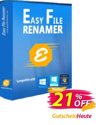 Easy File Renamer Family Pack (Lifetime) Coupon, discount 20% OFF Easy File Renamer Family Pack (Lifetime), verified. Promotion: Imposing deals code of Easy File Renamer Family Pack (Lifetime), tested & approved