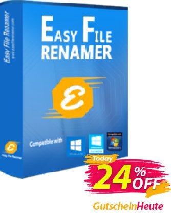 Easy File Renamer (1 year) Coupon, discount 20% OFF SORCIM Easy File Renamer (1 year), verified. Promotion: Imposing deals code of SORCIM Easy File Renamer (1 year), tested & approved