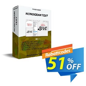 Puzzle Maker - Nonogram Text Coupon, discount Puzzle Maker - Nonogram Text Big deals code 2024. Promotion: Best sales code of Puzzle Maker - Nonogram Text 2024