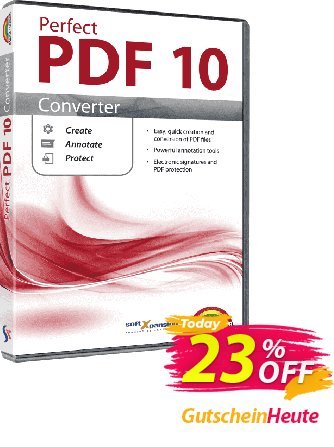Perfect PDF 10 Converter (Family License) discount coupon Affiliate Promotion - best discounts code of Perfect PDF 10 Converter (Family) 2024