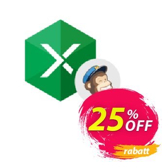 Excel Add-in for MailChimp Coupon, discount Excel Add-in for MailChimp Amazing discount code 2024. Promotion: formidable offer code of Excel Add-in for MailChimp 2024