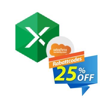 Excel Add-in for Salesforce Marketing Cloud Coupon, discount Excel Add-in for Salesforce Marketing Cloud Awful discount code 2024. Promotion: hottest offer code of Excel Add-in for Salesforce Marketing Cloud 2024