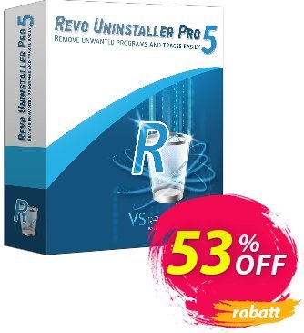 Revo Uninstaller PRO PORTABLE discount coupon 51 % off ALL edition Revo Uninstaller - 