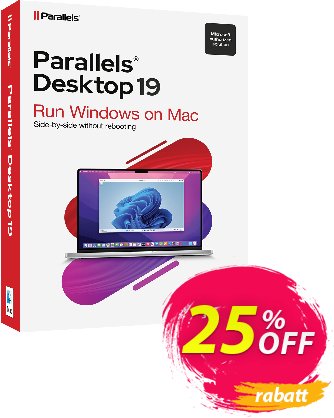 Parallels Desktop 19 for MacPreisnachlass 25% OFF Parallels Desktop 19 for Mac, verified