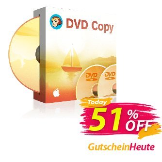 DVDFab DVD Copy for MAC - 1 year license  Gutschein 50% OFF DVDFab DVD Copy for MAC (1 year license), verified Aktion: Special sales code of DVDFab DVD Copy for MAC (1 year license), tested & approved