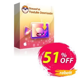 StreamFab Youtube Downloader for MAC Coupon, discount 50% OFF StreamFab Youtube Downloader for MAC, verified. Promotion: Special sales code of StreamFab Youtube Downloader for MAC, tested & approved