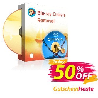 DVDFab Blu-ray Cinavia Removal for MAC Gutschein 50% OFF DVDFab Blu-ray Cinavia Removal for MAC, verified Aktion: Special sales code of DVDFab Blu-ray Cinavia Removal for MAC, tested & approved