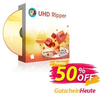 DVDFab UHD Ripper for MAC Gutschein 50% OFF DVDFab UHD Ripper for MAC, verified Aktion: Special sales code of DVDFab UHD Ripper for MAC, tested & approved