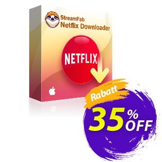 StreamFab Netflix Downloader for MAC - 1 Year  Gutschein 35% OFF DVDFab Netflix Downloader for MAC 1 Year, verified Aktion: Special sales code of DVDFab Netflix Downloader for MAC 1 Year, tested & approved