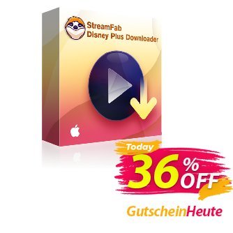 StreamFab Disney Plus Downloader for MAC - 1 Month  Gutschein 30% OFF StreamFab Disney Plus Downloader for MAC (1 Month), verified Aktion: Special sales code of StreamFab Disney Plus Downloader for MAC (1 Month), tested & approved