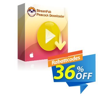 StreamFab Peacock Downloader for MAC - 1 Year  Gutschein 31% OFF StreamFab FANZA Downloader for MAC, verified Aktion: Special sales code of StreamFab FANZA Downloader for MAC, tested & approved