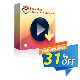 StreamFab Discovery Plus Downloader for MAC Lifetime Gutschein 31% OFF StreamFab Discovery Plus Downloader for MAC Lifetime, verified Aktion: Special sales code of StreamFab Discovery Plus Downloader for MAC Lifetime, tested & approved