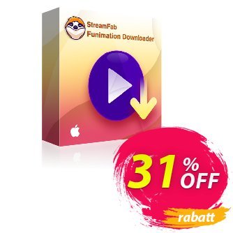 StreamFab Funimation Downloader PRO for MAC Gutschein 31% OFF StreamFab FANZA Downloader for MAC, verified Aktion: Special sales code of StreamFab FANZA Downloader for MAC, tested & approved