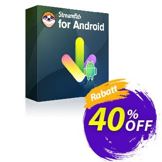 StreamFab for Android Gutschein 40% OFF StreamFab for Android, verified Aktion: Special sales code of StreamFab for Android, tested & approved