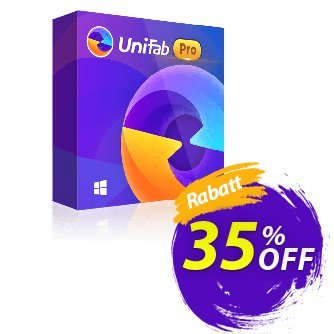 UniFab Pro Gutschein 35% OFF UniFab Pro, verified Aktion: Special sales code of UniFab Pro, tested & approved