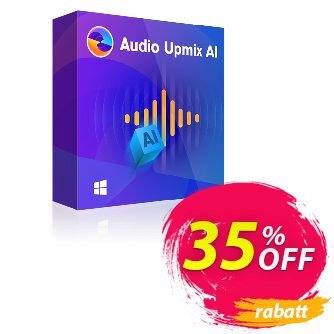 UniFab Audio Upmix AI 1-Year License Gutschein 35% OFF UniFab Standard, verified Aktion: Special sales code of UniFab Standard, tested & approved