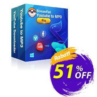StreamFab YouTube Downloader PRO Coupon, discount 31% OFF StreamFab YouTube Downloader PRO, verified. Promotion: Special sales code of StreamFab YouTube Downloader PRO, tested & approved